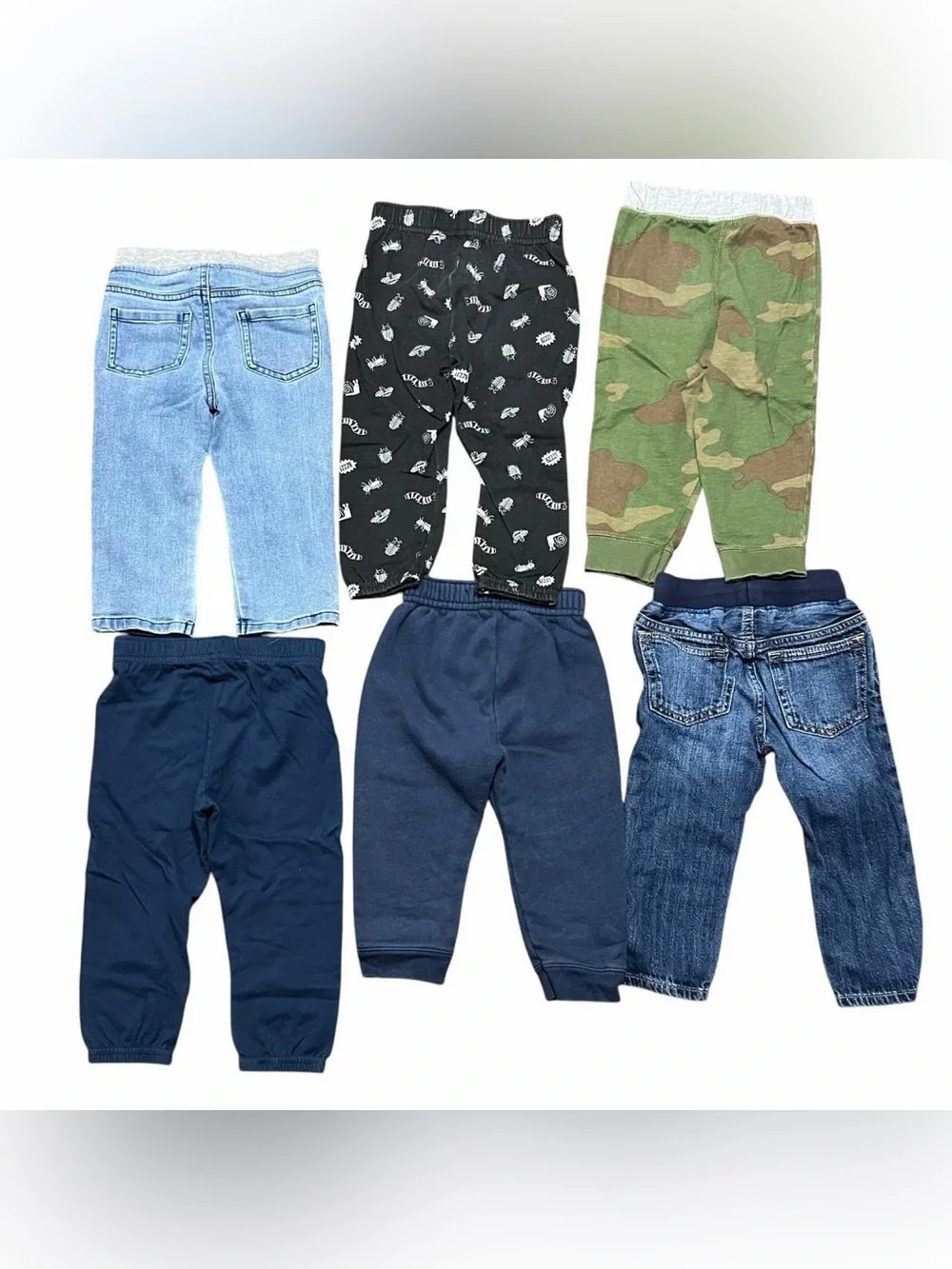 SOLD- 24M Boys Long Pants Bundle Lot Of 6 Pants 24 Months